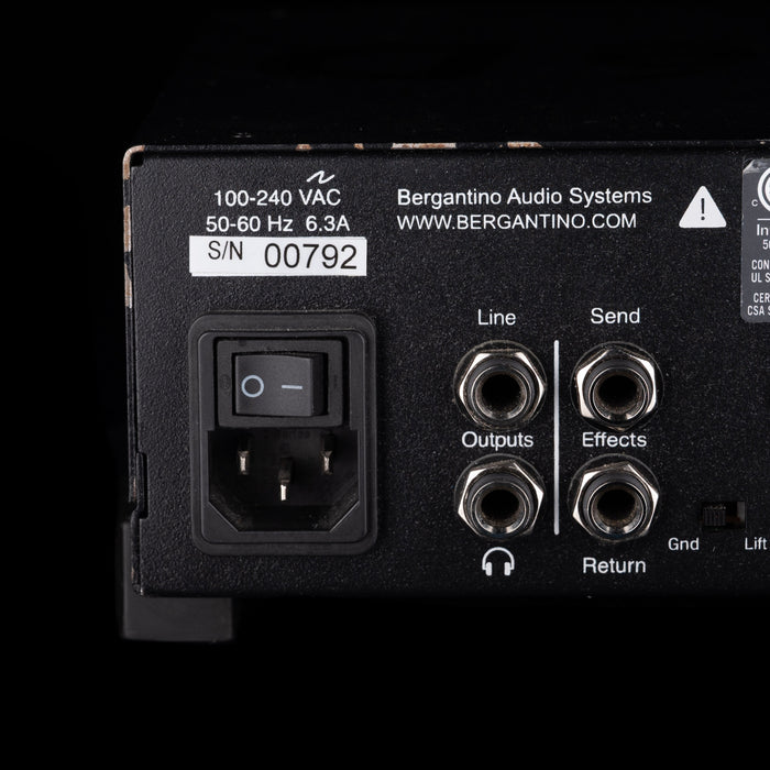 Used Bergantino Forte D Bass Amplifier Head