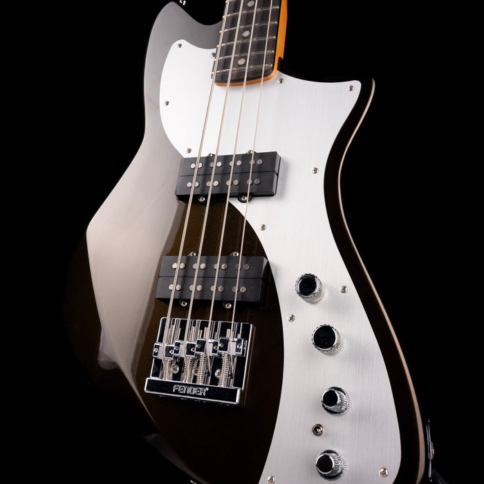 Pre-Owned Fender American Ultra II Meteora Bass Texas Tea with OHSC
