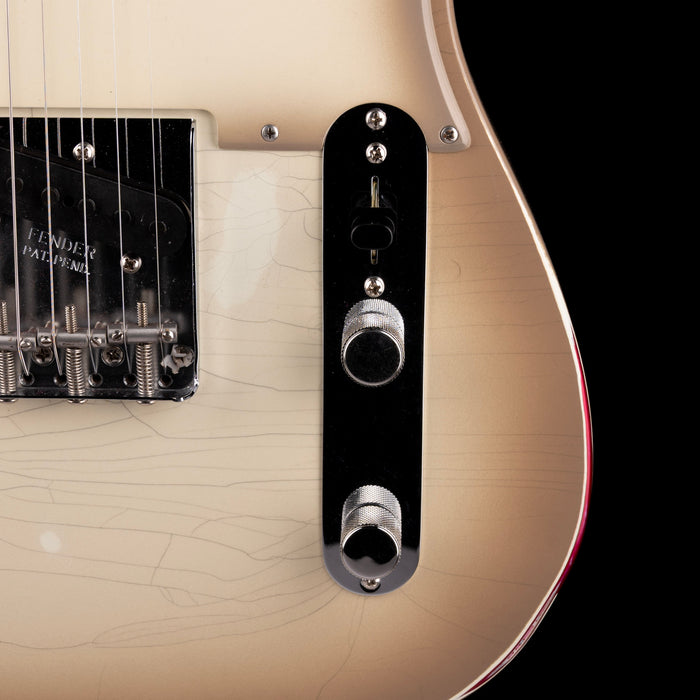 Fender Custom Shop 1967 Telecaster Heavy Relic Antigua Burst over Pink Paisley