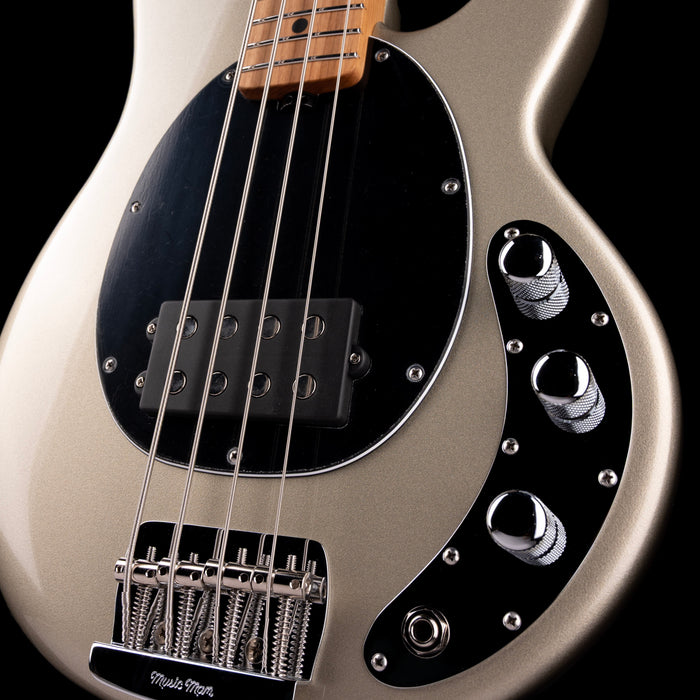Ernie Ball Music Man Short Scale StingRay Bass Ghostwood with Mono Case