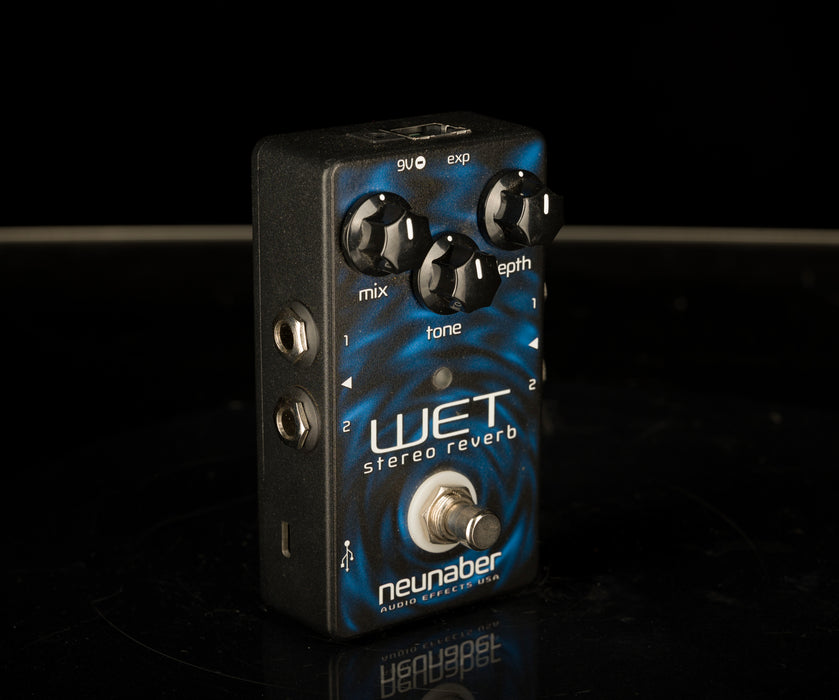 Used Neunaber Wet Reverb Pedal with Expander Controller Pedal and Cable