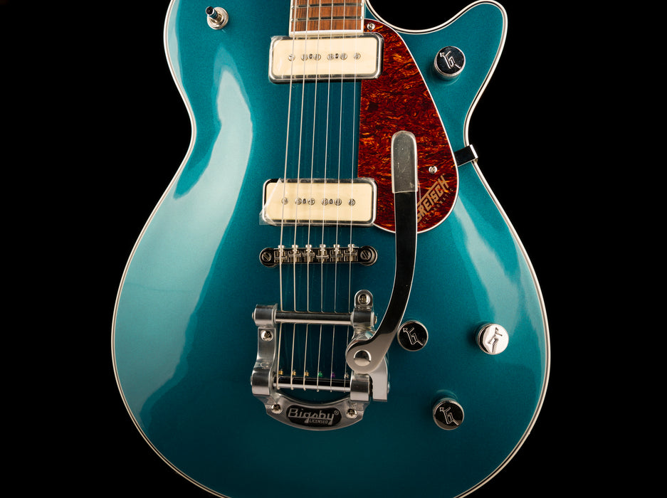 Used Gretsch G5210T-P90 Electromatic Jet Two 90 Single-Cut Petrol With OHSC
