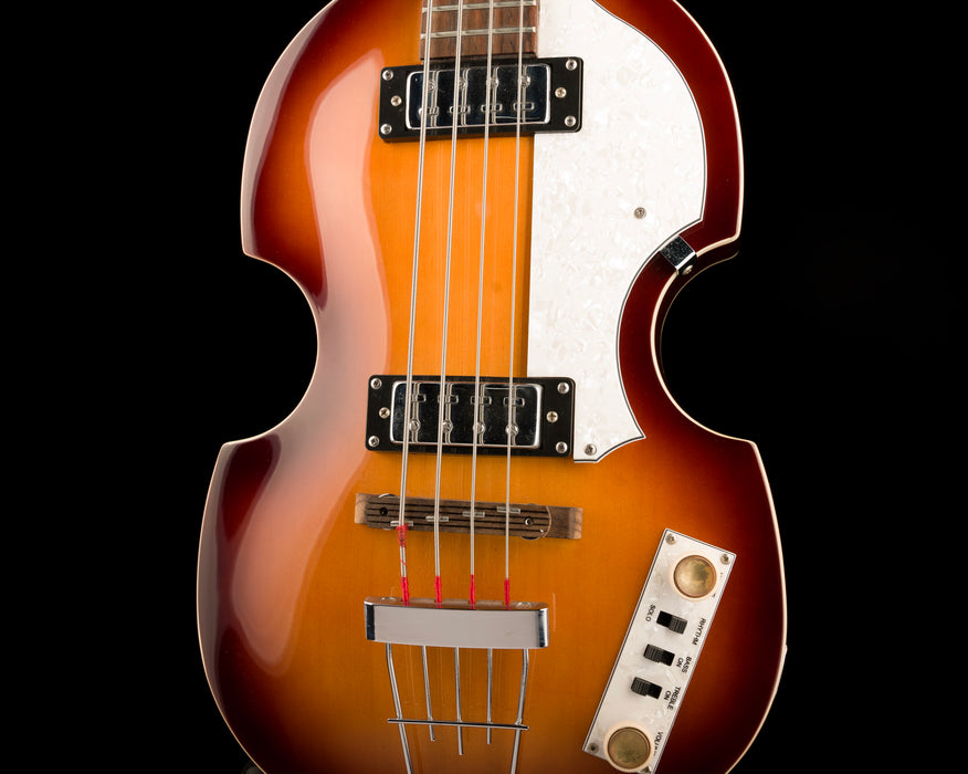 Pre Owned Hofner Violin B-Bass HI-Series Sunburst With Case