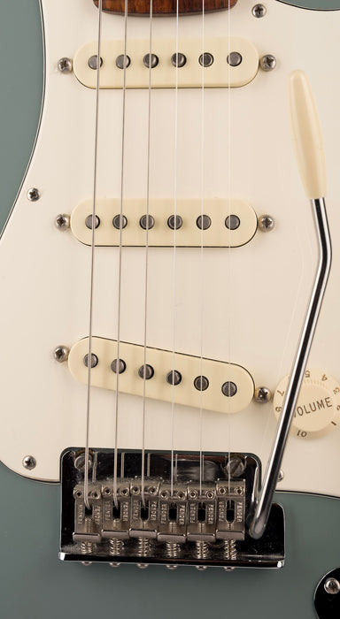 Used 2017 Fender American Professional Stratocaster Sonic Gray With OHSC