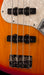 Pre Owned Fender American Deluxe Jazz Bass Aged Cherry Burst With OHSC