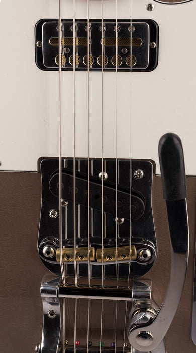 Fender Custom Shop Masterbuilt Paul Waller Baritone Telecaster Custom Deluxe Closet Classic Shoreline Gold