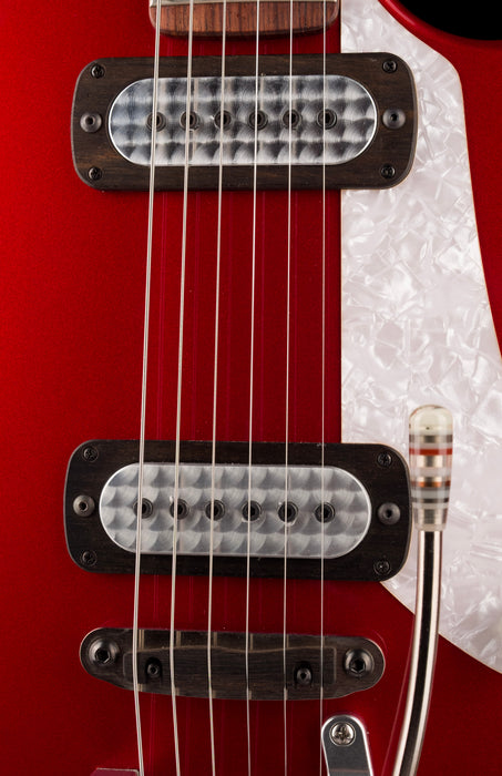 Pre Owned Powers Electric A-Type Crystal Red Metallic with Softshell Case - 2