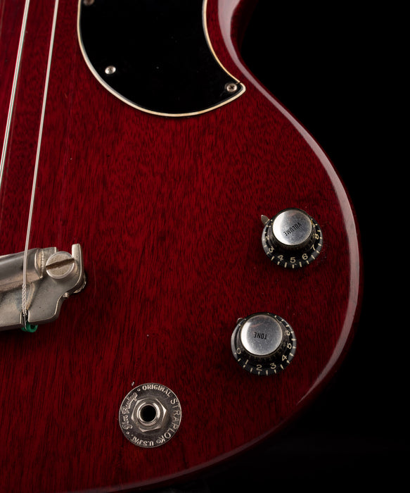 Vintage 1963 Gibson EB-0 Bass Cherry with OHSC