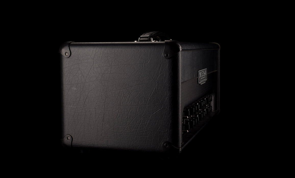 Pre Owned 2017 Mesa-Boogie Triple Crown TC-50 Black Guitar Amp Head with Footswitch and Cover