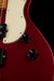 Used Fender Pawn Shop Reverse Jaguar Bass Candy Apple Red