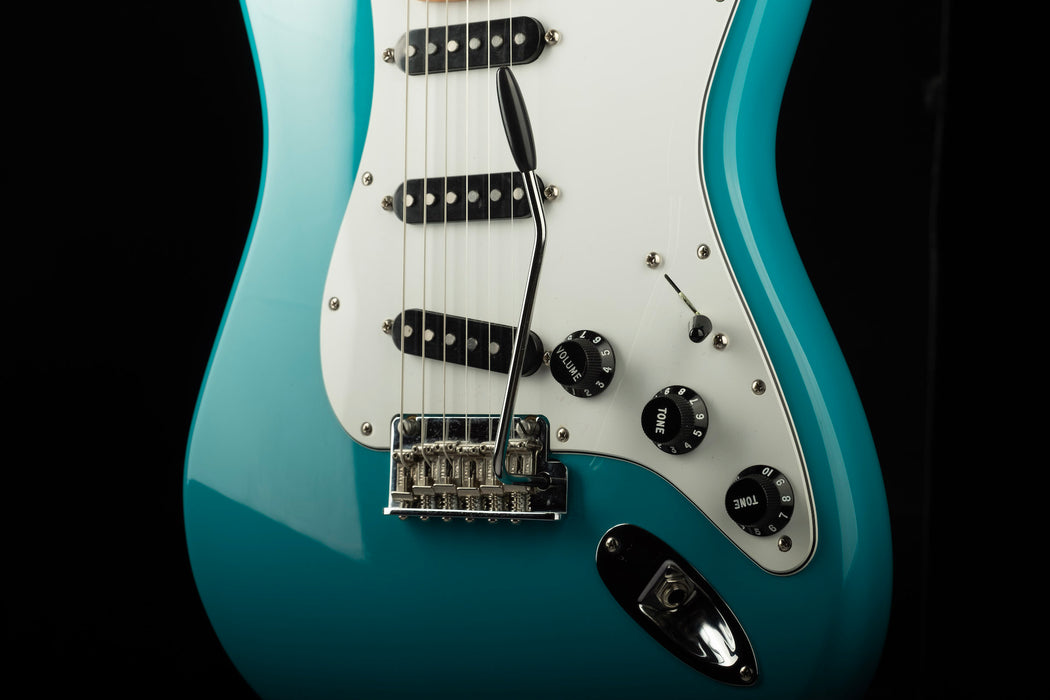 Used 2020 Fender American Professional II Stratocaster Modded Miami Blue with Gig Bag