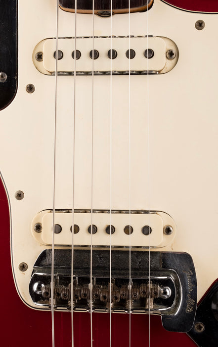 Vintage 1964 Fender Jaguar Candy Apple Red All Original With Case