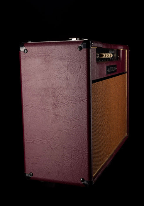 Pre Owned Matchless 1x12 Lightning 15 Burgundy Guitar Amp Combo With Cover