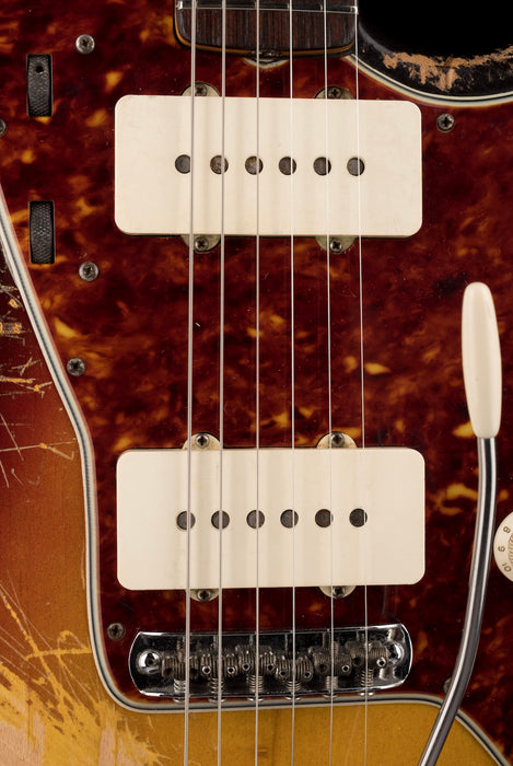 Vintage 1961 Fender Jazzmaster 3-Tone Sunburst with Case