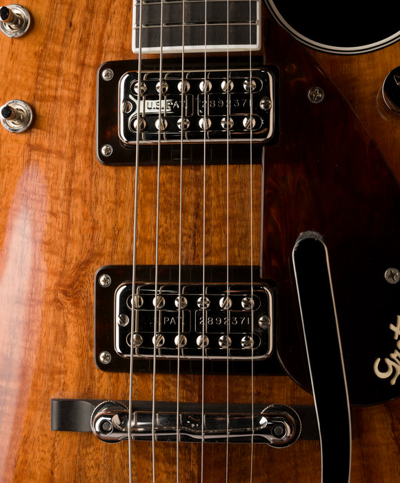 Gretsch Custom Shop Masterbuilt G6128CS-59 Koa Duo Jet With Case