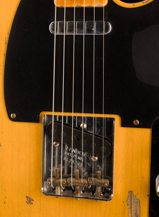 Fender Custom Shop 1952 Telecaster Heavy Relic Butterscotch Blonde