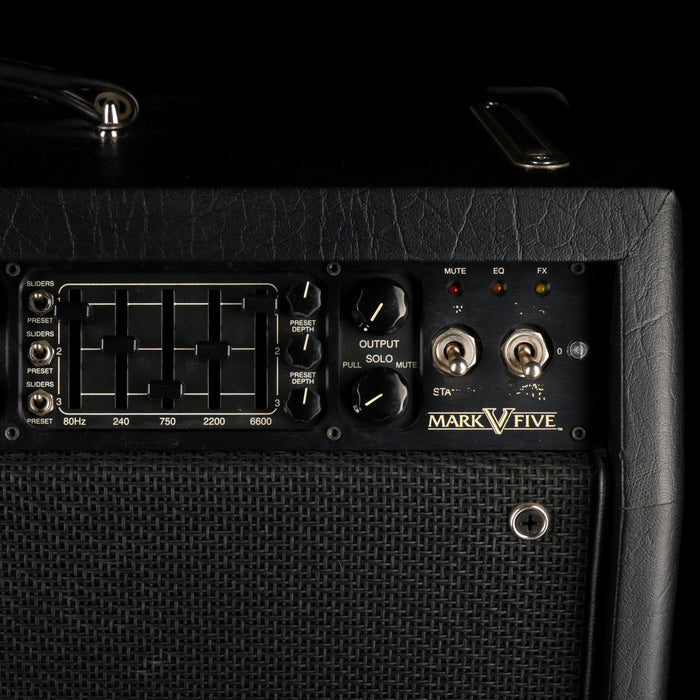 Pre Owned Mesa Boogie Mark V 90-Watt 3-channel Guitar Amp Head With 4x12" Road King Guitar Amp Cabinet