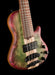 Mayones Cali4 17.5" Scale Bass Swamp Ash TEW Body 3A Eye Poplar Top Custom Color Goblinburst