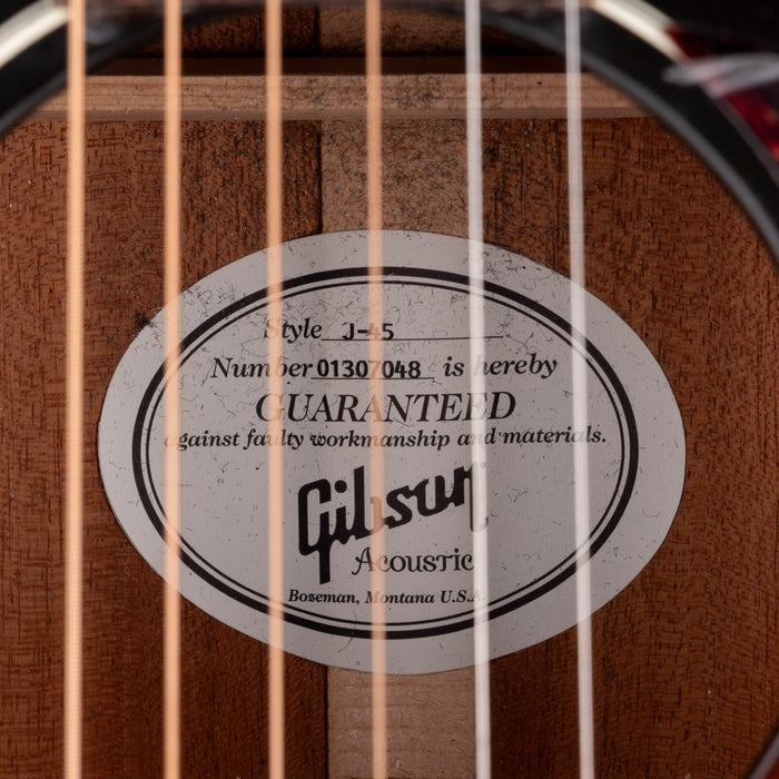Pre Owned 2007 Gibson J-45 Standard Sunburst With OHSC