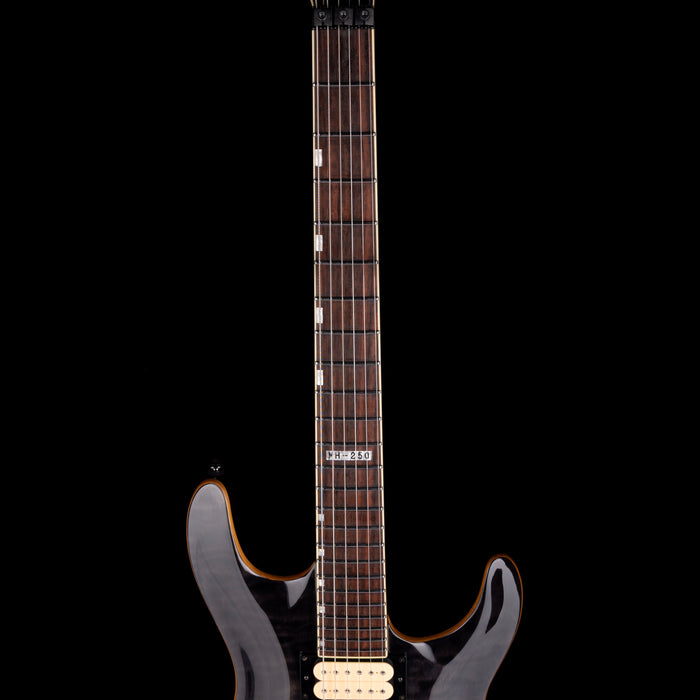 Used ESP LTD MH-250 Transparent Black With Case