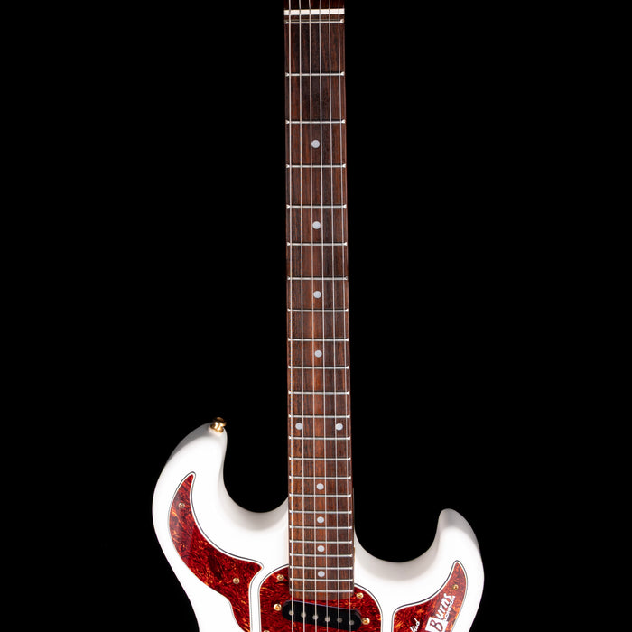 Used Burns Club Series Marquee with Seymour Duncan Pickups White with Case