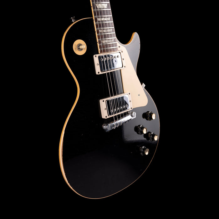 Vintage 1974 Gibson Les Paul Standard JB Blow by Blow Mods Ebony With OHSC