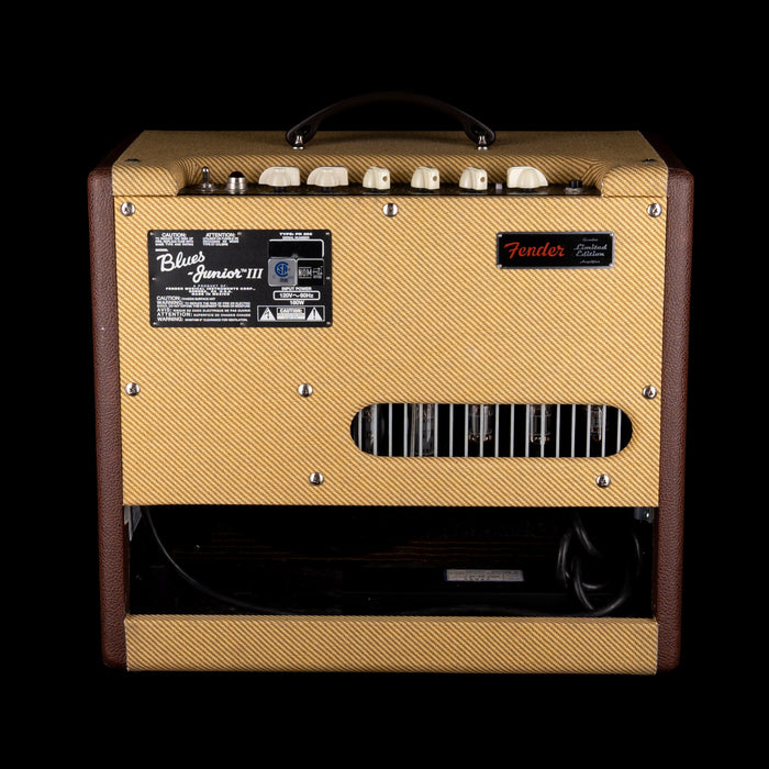Pre Owned Fender Blues Junior III - Chocolate Tweed Two-Tone FSR (Fender Special Run) Guitar Amp Combo