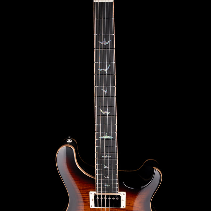 Pre Owned 2024 PRS SE Hollowbody II Piezo Orange Tiger Smokeburst With OHSC