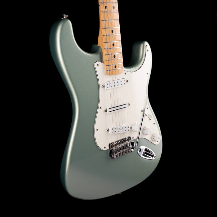 Pre Owned 2003 Fender Standard Stratocaster Sage Green Metallic With Case