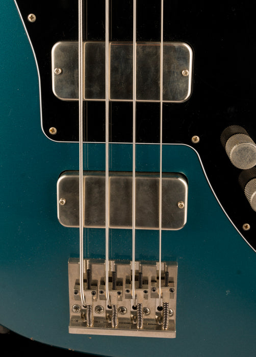 Fano Oltre JM4 Bass Light Distress Ocean Turquoise with Gig Bag