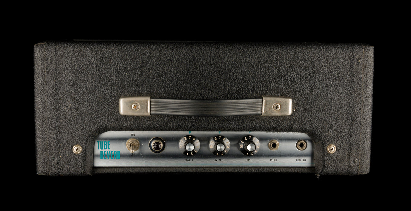 Vintage 1974 Fender Tube Reverb Unit Black