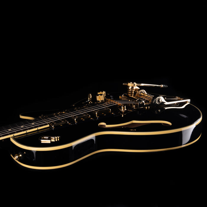 Pre Owned Dusenberg Starplayer TV Custom Semi-Hollow Body Black With OHSC