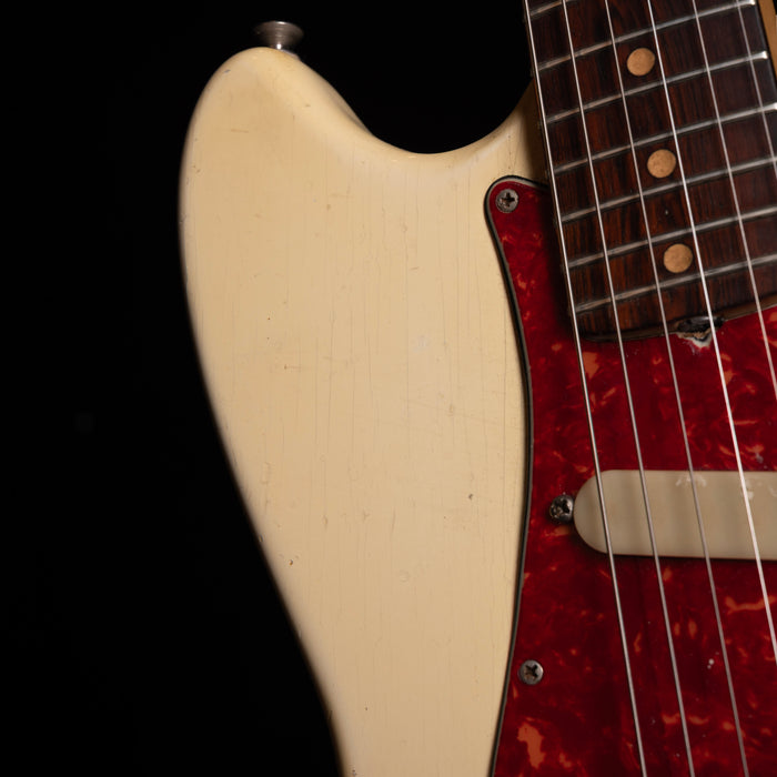 Vintage 1963 Fender Duo-Sonic Olympic White with OHSC