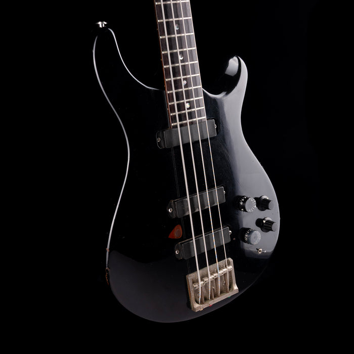 Pre-Owned 1986 PRS Paul Reed Smith Standard Bass-4 Black With Case
