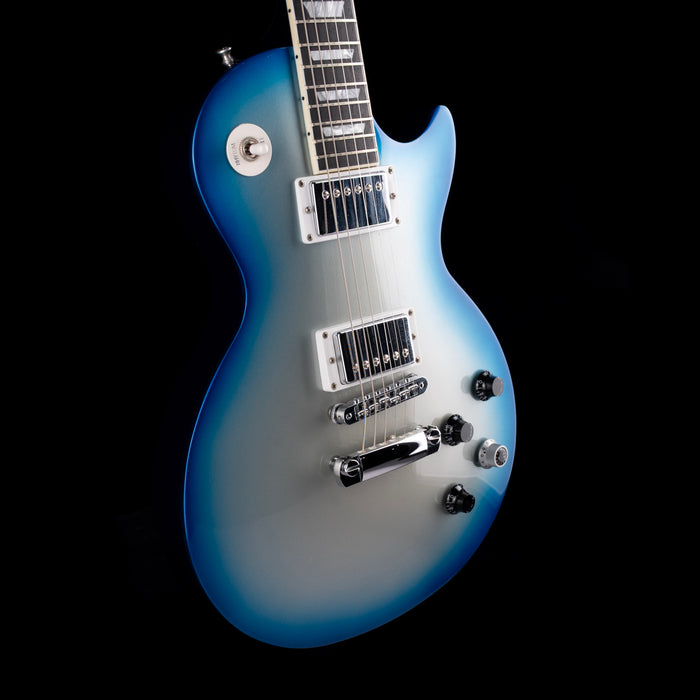 Pre-Owned 2007 Gibson Les Paul Robot Guitar Limited Edition 1st Run Blue Silver Burst With OHSC