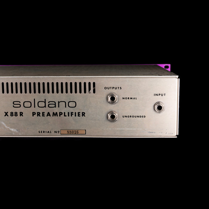 Pre-Owned Soldano X88R Preamp Rack Mount S/N 88016