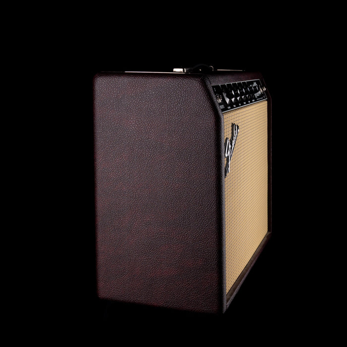 Pre-Owned Fender Special Run '65 Princeton Reverb Wine Red Guitar Amp Combo with Footswitch and Cover