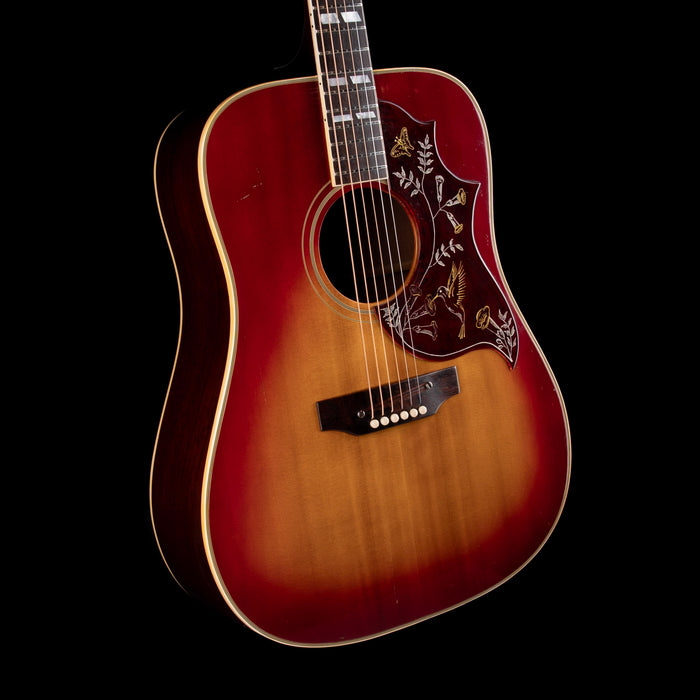 Pre-Owned Vintage 1972 Gibson Hummingbird Sunburst With OHSC