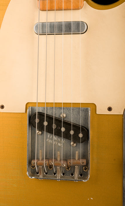 Pre Owned Partscaster with 2008 Fender Road Worn Neck Tele and MJT Gold Body