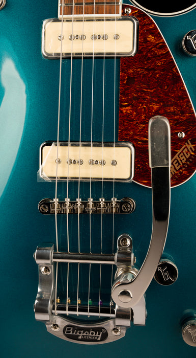 Used Gretsch G5210T-P90 Electromatic Jet Two 90 Single-Cut Petrol With OHSC