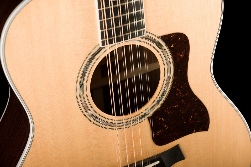 Taylor 50th Anniversary 858e LTD 12-String Natural Acoustic Electric Guitar With Case