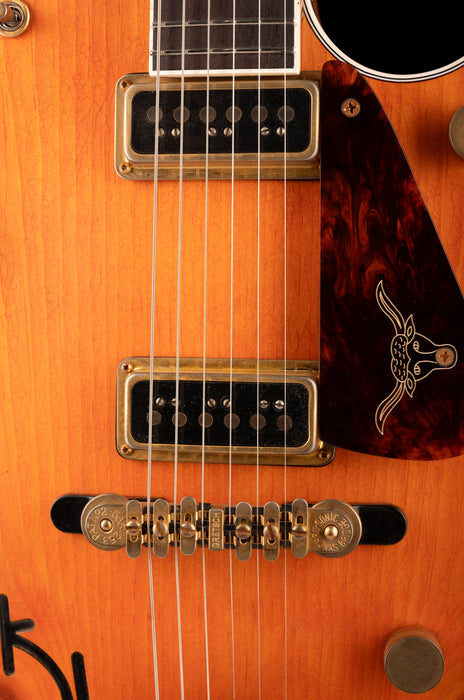 Gretsch Custom Shop Masterbuilt G6130CS 1954 Roundup Relic Knotty Pine Walnut Stain