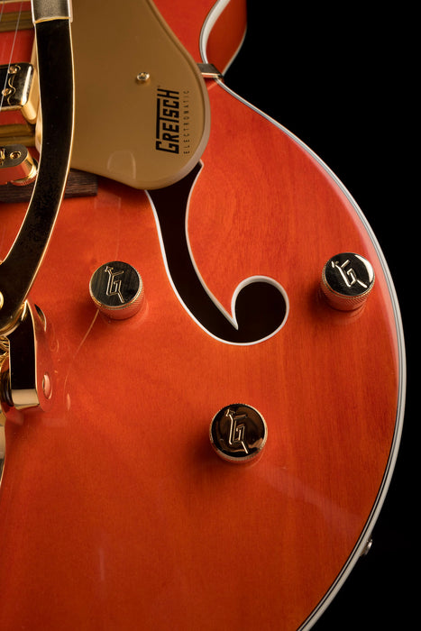 Pre Owned Gretsch G5422TG Electromatic Hollow Body Double-Cut Orange With HSC
