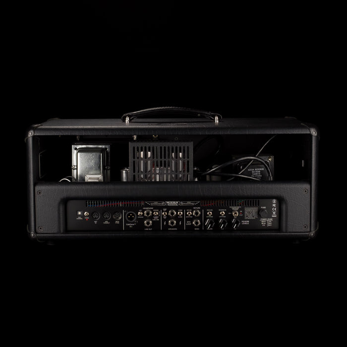 Pre Owned 2017 Mesa-Boogie Triple Crown TC-50 Black Guitar Amp Head with Footswitch and Cover