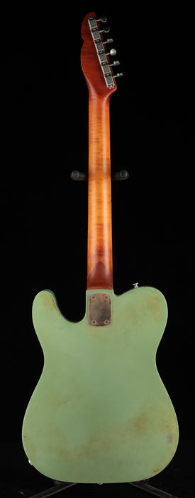 Pre Owned Mule Resophonic Guitars Mulecaster Green With HSC