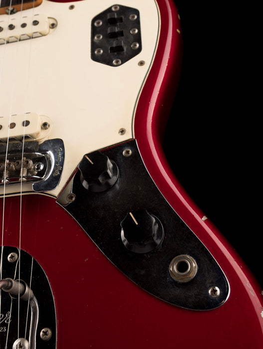 Vintage 1964 Fender Jaguar Candy Apple Red All Original With Case