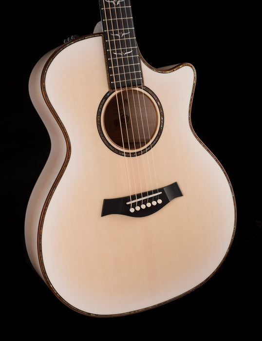 Taylor Custom Grand Auditorium C14ce Whitepearl Burst Catch Event # 22 With Case