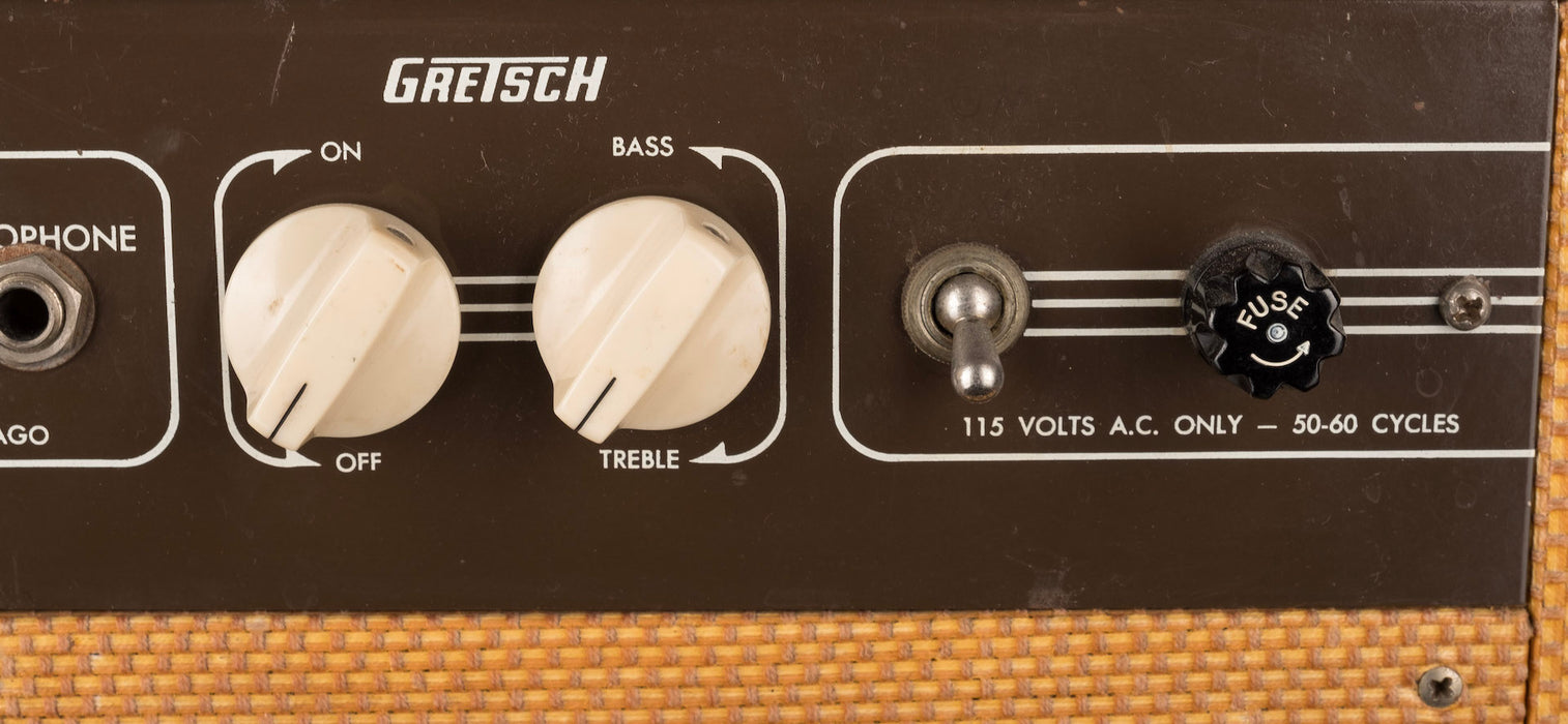 Pre Owned Vintage 1955 Gretsch G6155 5-Watt Guitar Amp Combo Made By Valco