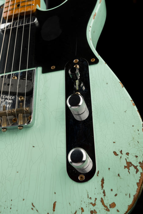 Pre Owned Fender Custom Shop 1952 Telecaster Heavy Relic Surf Green with OHSC