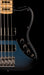 Fano Alt de Facto JM4 Bass Pelham Blue Burst Light Distress with Case